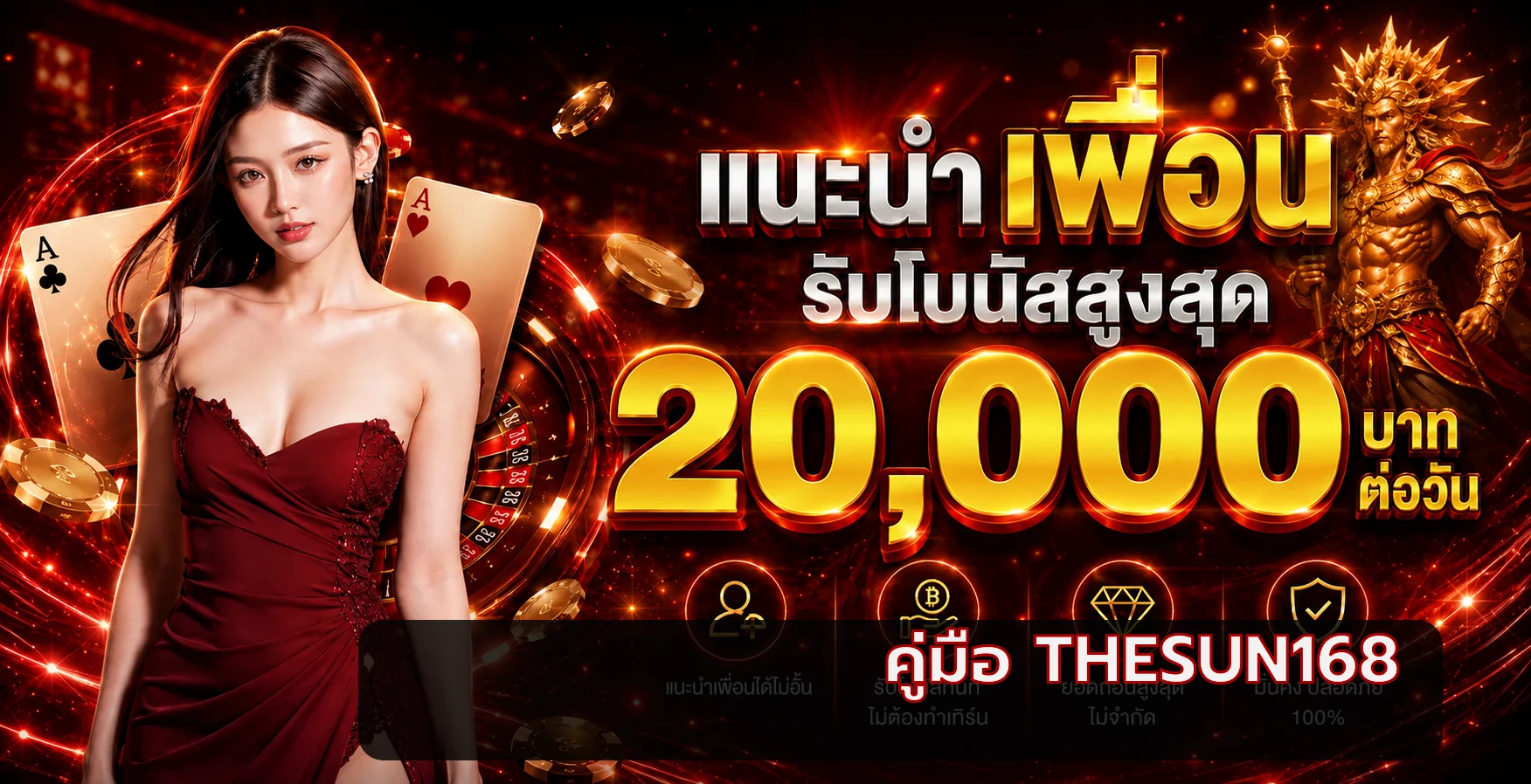 THESUN168 คู่มือสมัคร เข้าสู่ระบบ และใช้งาน